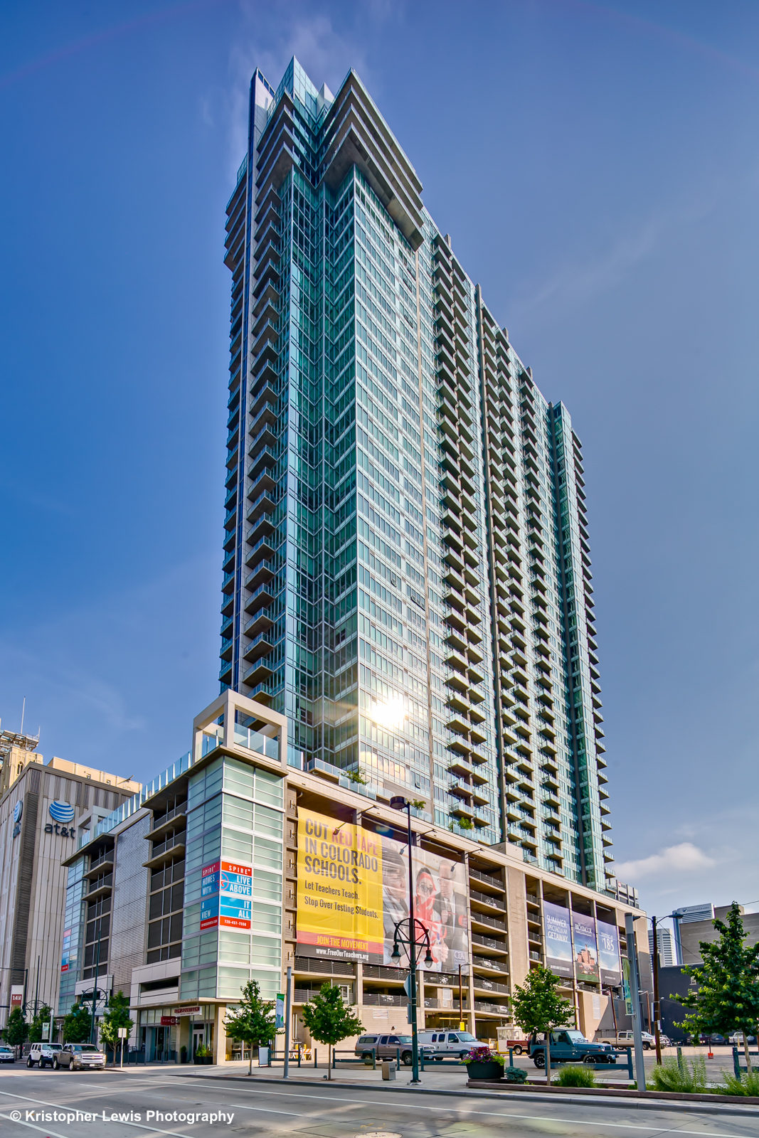 The Spire Condominium 891 14th Street City Lights Denver