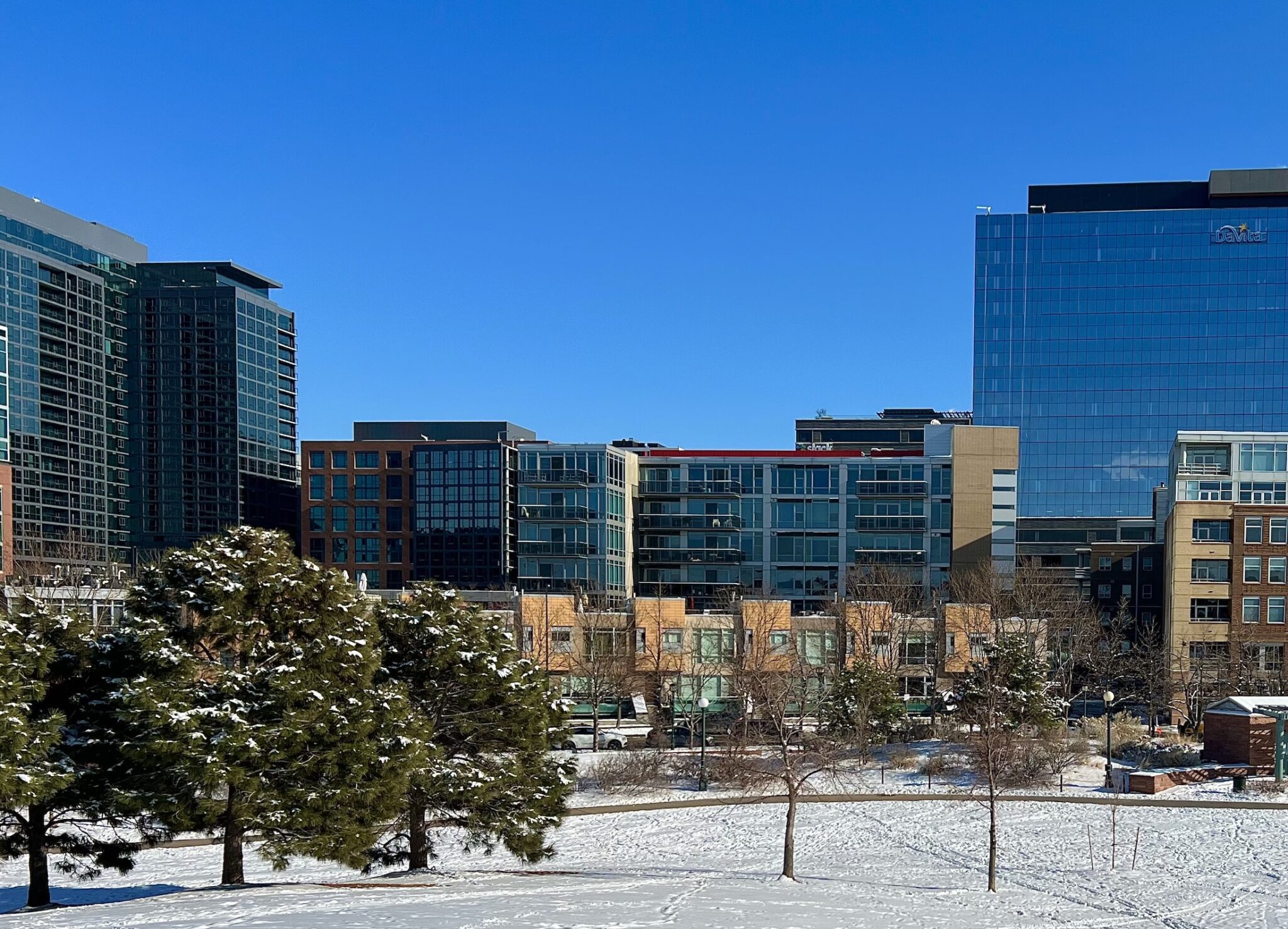 One Riverfront Condos City Lights Denver